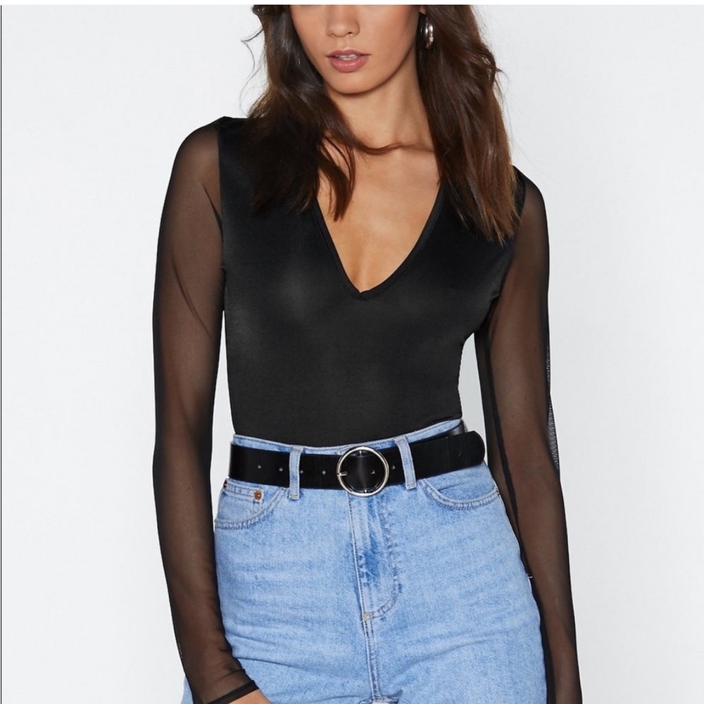 NastyGal “Sheer Goes Nothing” Body suit